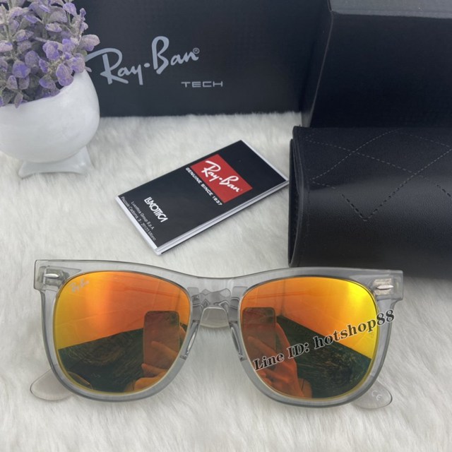 RayBan男士太陽眼鏡雷朋網紅同款爆款復古方型2140系列墨鏡 RB2140 mmyj1100